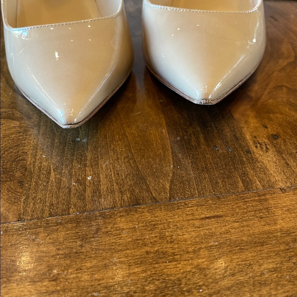 JIMMY CHOO Abel Nude Patent Leather Pump 36 - Picture 3 of 7